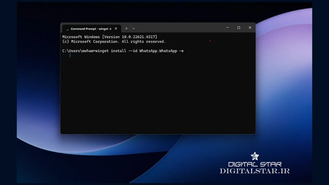 آموزش نصب واتساپ و تلگرام روی کامپیوتر و لپ تاپ ویندوز 10 و 11 (آموزش و دانلود واتساپ و تلگرام) 20 نصب اسان واتساپ روی ویندوز