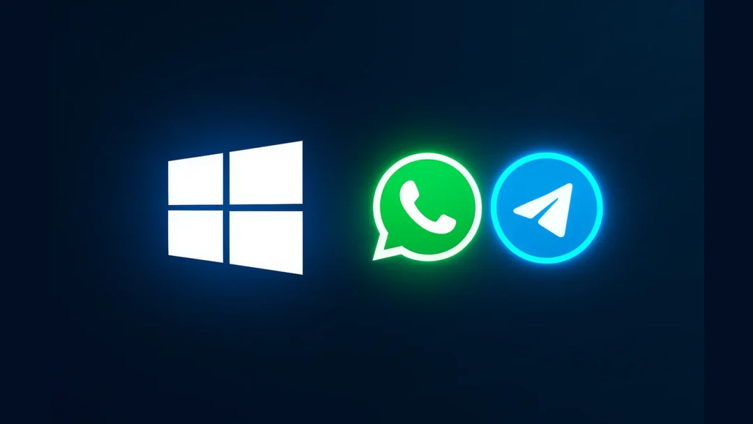 آموزش نصب واتساپ و تلگرام روی کامپیوتر و لپ تاپ ویندوز 10 و 11 (آموزش و دانلود واتساپ و تلگرام) 19 آموزش نصب واتساپ و تلگرام روی ویندوز