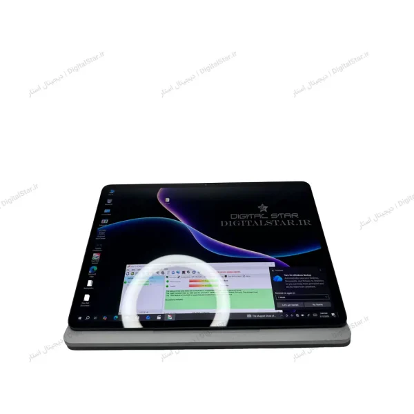 لپ تاپ مایکروسافت سرفیس لپ تاپ استودیو پردازنده i7 مدل Surface Laptop Studio i7 11370H 32GB 1TB RTX 3050 Ti 4GB 14.4 inch 9 surface laptop studio i7 11th 32gb 4gb 3050 ti 3